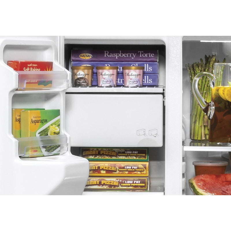 GE 36-inch, 25.1 cu.ft. Freestanding Side-by-Side Refrigerator with Water and Ice Dispensing System GSS25IYNFS IMAGE 6