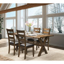 Mazin Furniture Dining Table with Trestle Base 170821 IMAGE 3