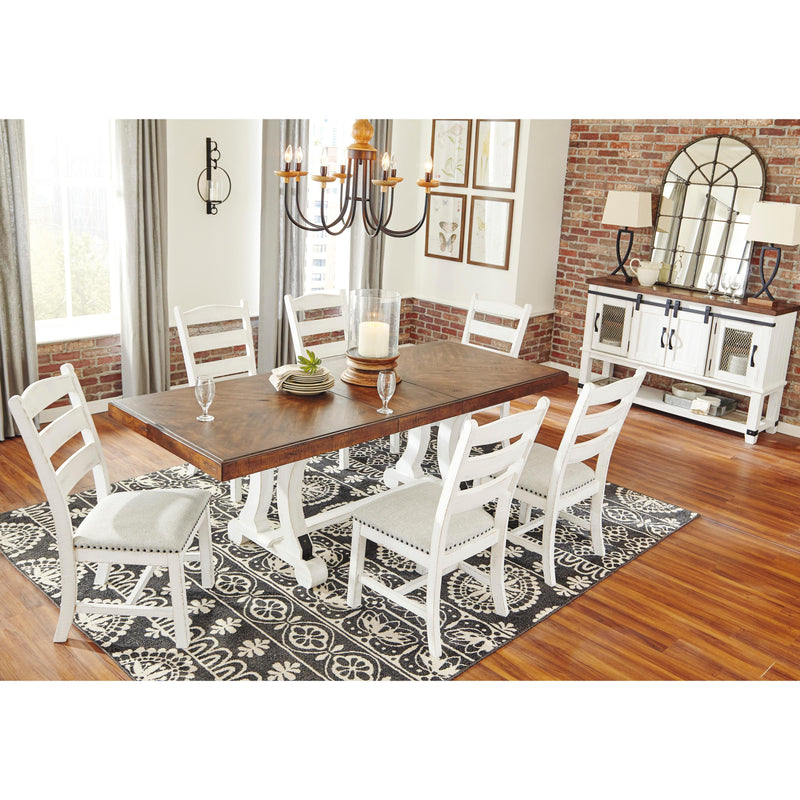 Signature Design by Ashley Valebeck Dining Table with Trestle Base ASY2760 IMAGE 5