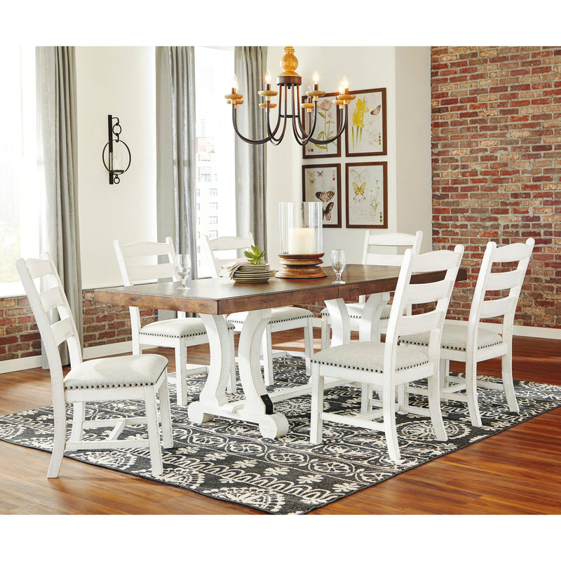 Signature Design by Ashley Valebeck Dining Table with Trestle Base ASY2760 IMAGE 9
