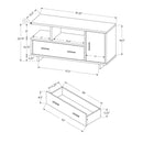 Monarch TV Stand with Cable Management M1228 IMAGE 5