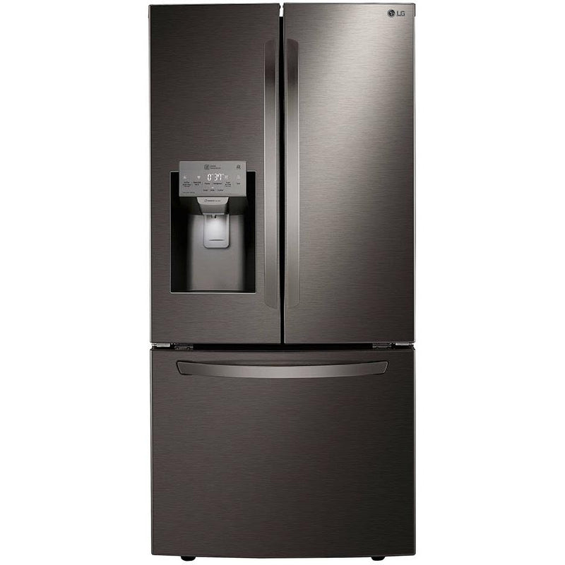 LG 33-inch, 24.5 cu.ft. French 3-Door Refrigerator with Water and Ice Dispensing System LRFXS2503D IMAGE 1