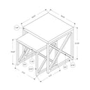 Monarch Nesting Tables M1543 IMAGE 5