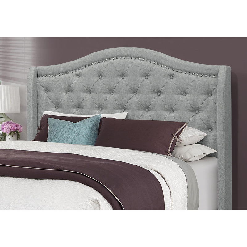 Monarch Queen Upholstered Panel Bed M1246 IMAGE 3
