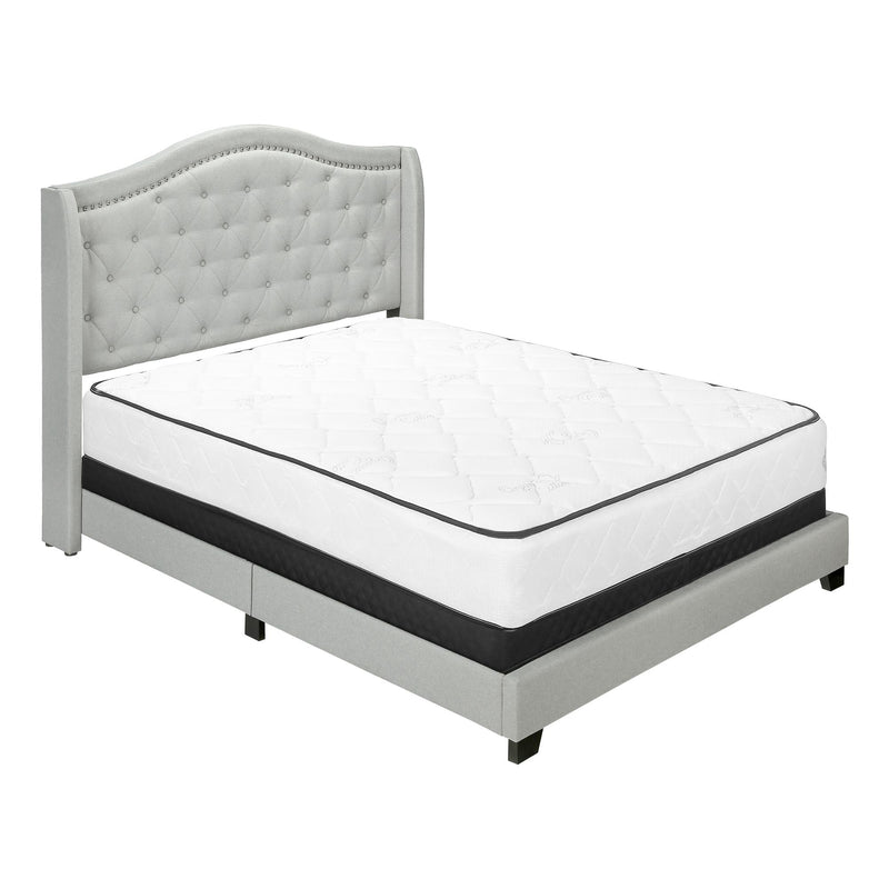 Monarch Queen Upholstered Panel Bed M1248 IMAGE 1