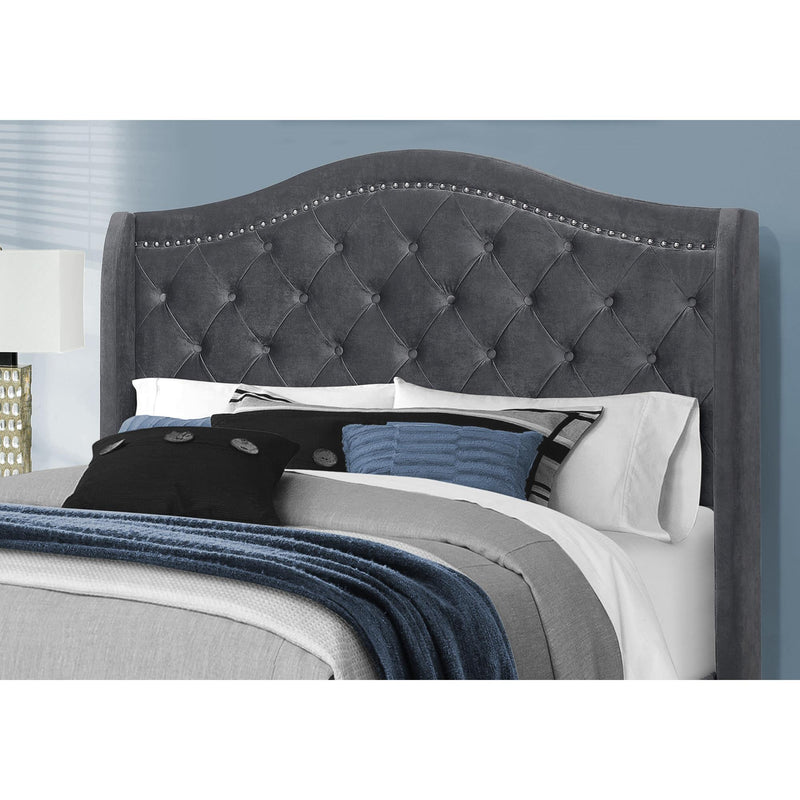 Monarch Queen Upholstered Panel Bed M1250 IMAGE 3