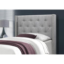 Monarch Twin Upholstered Platform Bed M0288 IMAGE 3