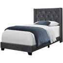 Monarch Twin Upholstered Platform Bed M1259 IMAGE 1