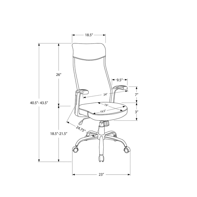 Monarch Office Chairs Office Chairs M1263 IMAGE 11
