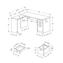 Monarch Office Desks Corner Desks M1335 IMAGE 5