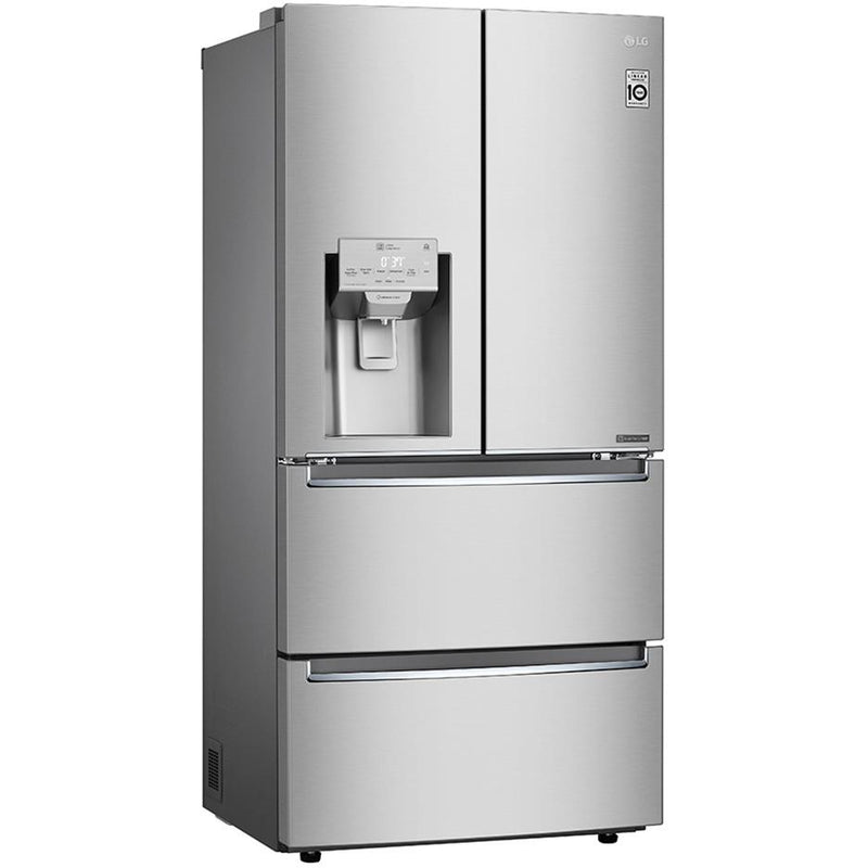 LG 33-inch, 18.3 cu.ft. Counter-Depth French 4-Door Refrigerator with ice system LRMXC1803S IMAGE 13