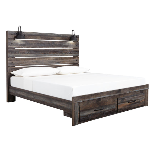 Signature Design by Ashley Drystan King Panel Bed with Storage ASY1476 IMAGE 1