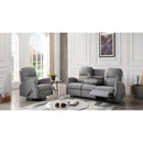 Cazis Athens Reclining Fabric Sofa 8104-3-GIORGIO CHARCOAL IMAGE 4