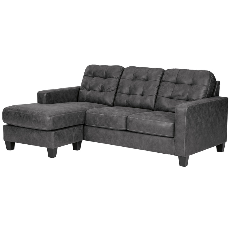 Benchcraft Venaldi Leather Look Sectional ASY3723 IMAGE 1