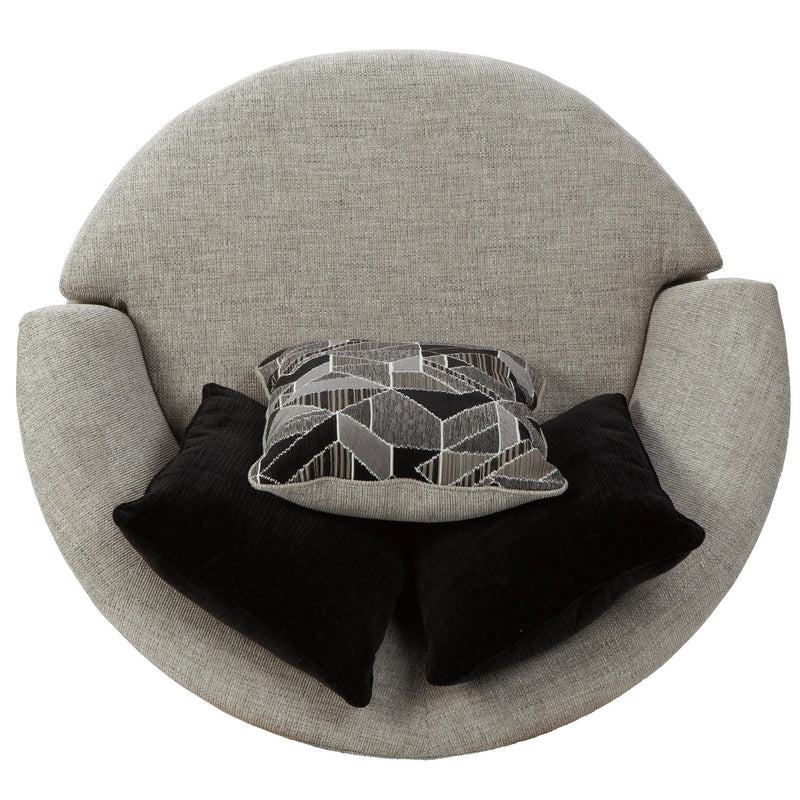 Benchcraft Megginson Swivel Fabric Chair 177395 IMAGE 5
