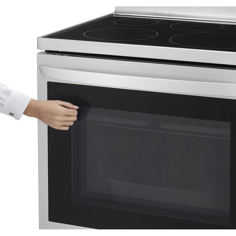 LG 30-inch, 6.3 cu.ft. Freestanding Electric Range with Wi-Fi Connectivity LREL6325F IMAGE 2