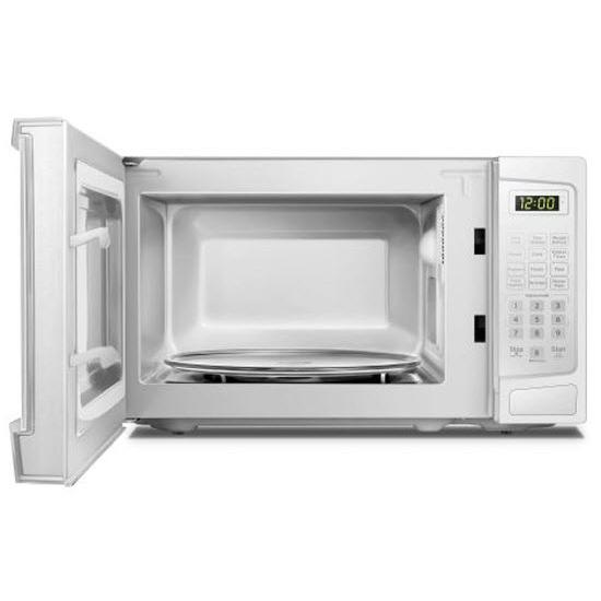 Danby 17-inch, 0.7 cu.ft. Countertop Microwave Oven with Auto Defrost DBMW0720BWW IMAGE 8