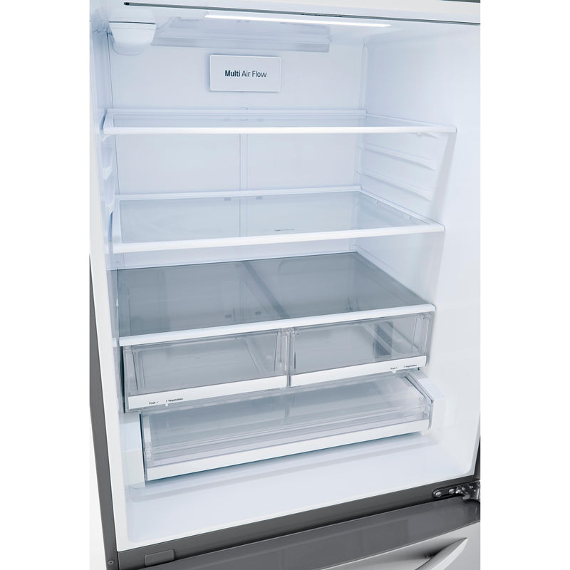 LG 33-inch, 26 cu. ft. Bottom Freezer Refrigerator with Door Cooling+ LRDCS2603S IMAGE 10