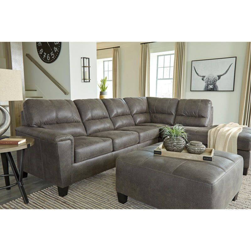 Signature Design by Ashley Navi Leather Look 2 pc Sectional 177818/819 IMAGE 4