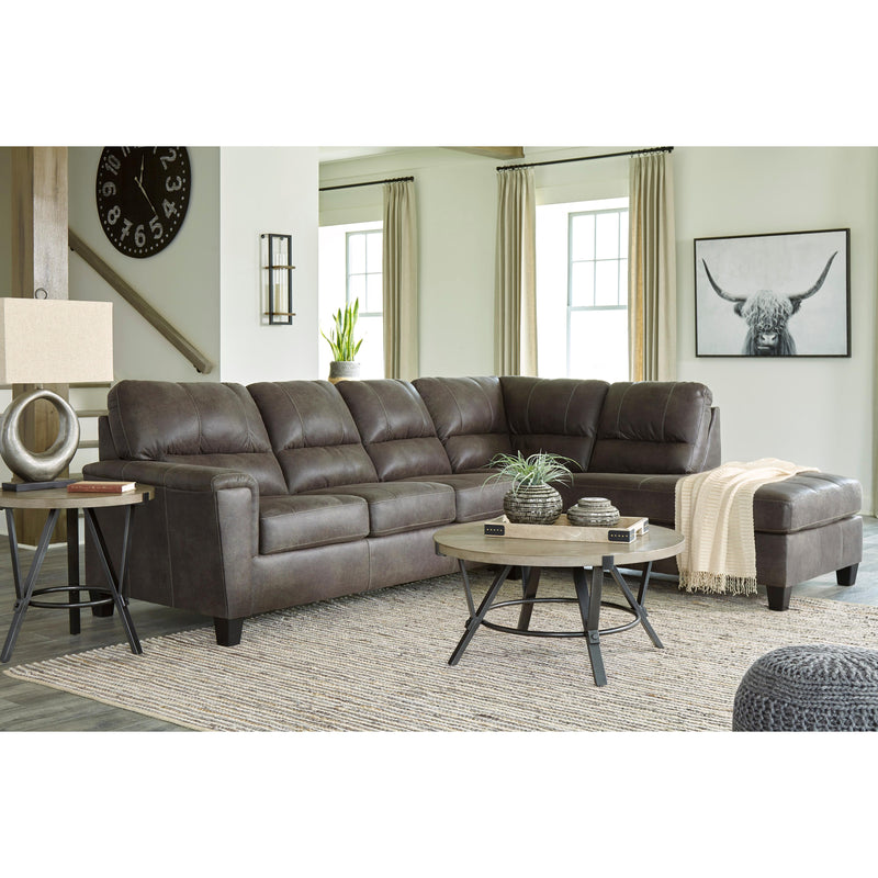 Signature Design by Ashley Navi Leather Look 2 pc Sectional 177818/819 IMAGE 7