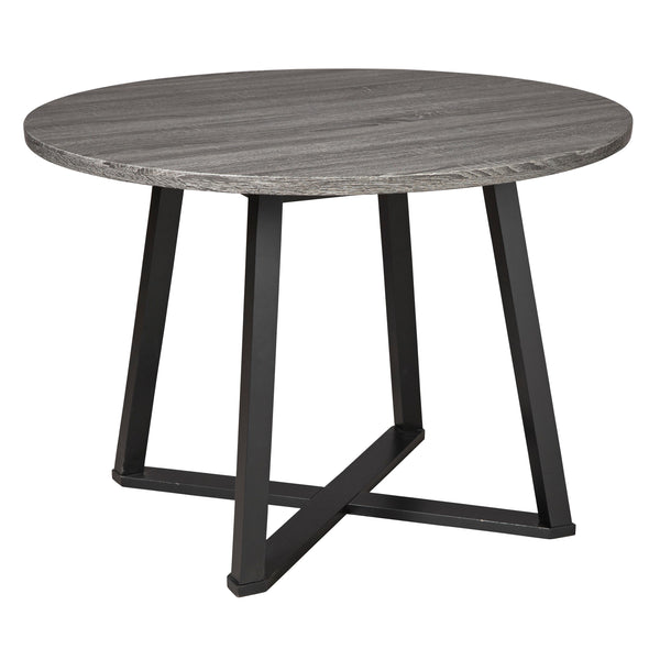 Signature Design by Ashley Round Centiar Dining Table with Pedestal Base 174052 IMAGE 1