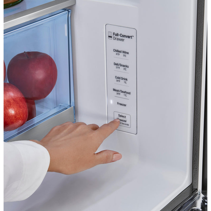 LG 30 cu. ft. French 4-Door Refrigerator with InstaView™ Door-in-Door® LRMVS3006S IMAGE 13