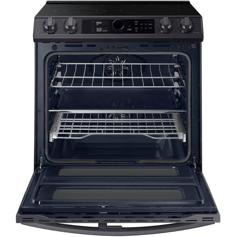 Samsung 30-inch Slide-in Electric Range with Wi-Fi Connectivity NE63T8751SG/AC IMAGE 5