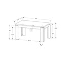 Monarch Dining Table M1468 IMAGE 9