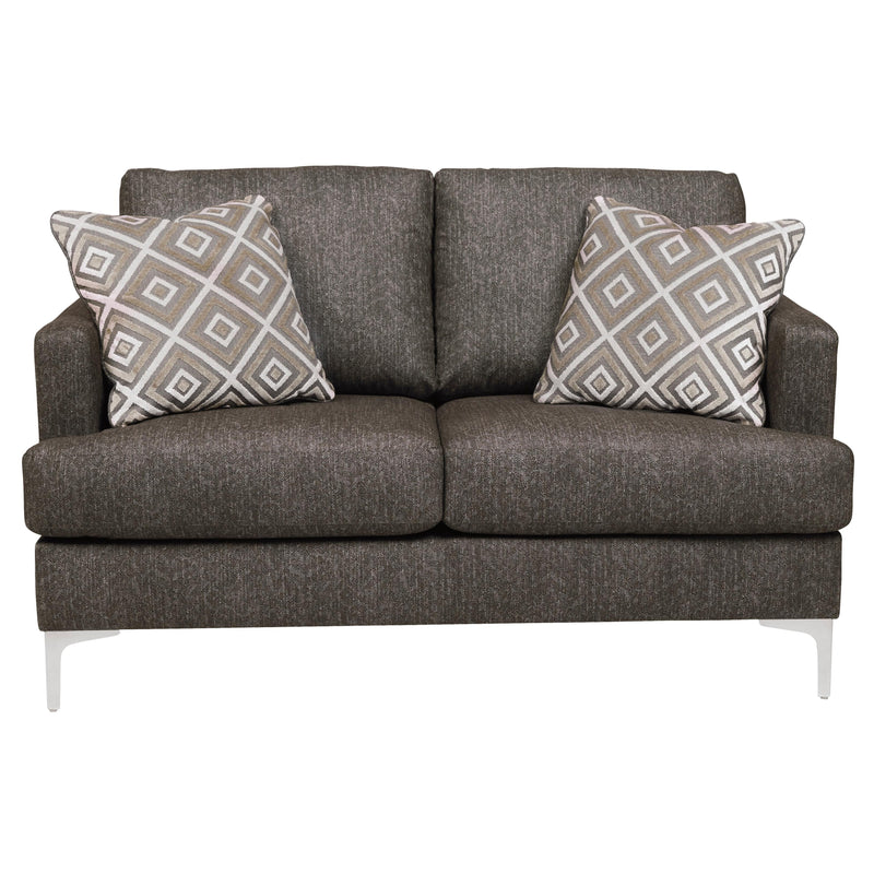 Signature Design by Ashley Arcola Stationary Fabric Loveseat ASY0259 IMAGE 2