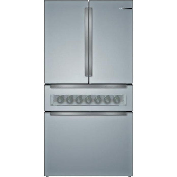 Bosch 36-inch, 20.5 cu.ft. Counter Depth French 4-Door Refrigerator with FlexBar™ B36CL81ENG IMAGE 1