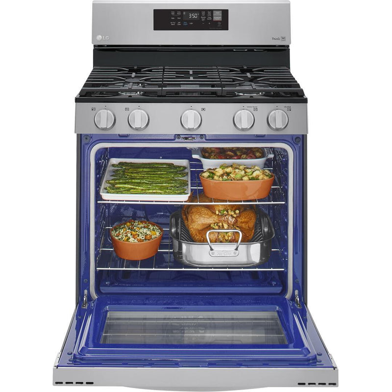 LG 30-inch Freestanding Gas Range with Convection Technology LRGL5823S IMAGE 9