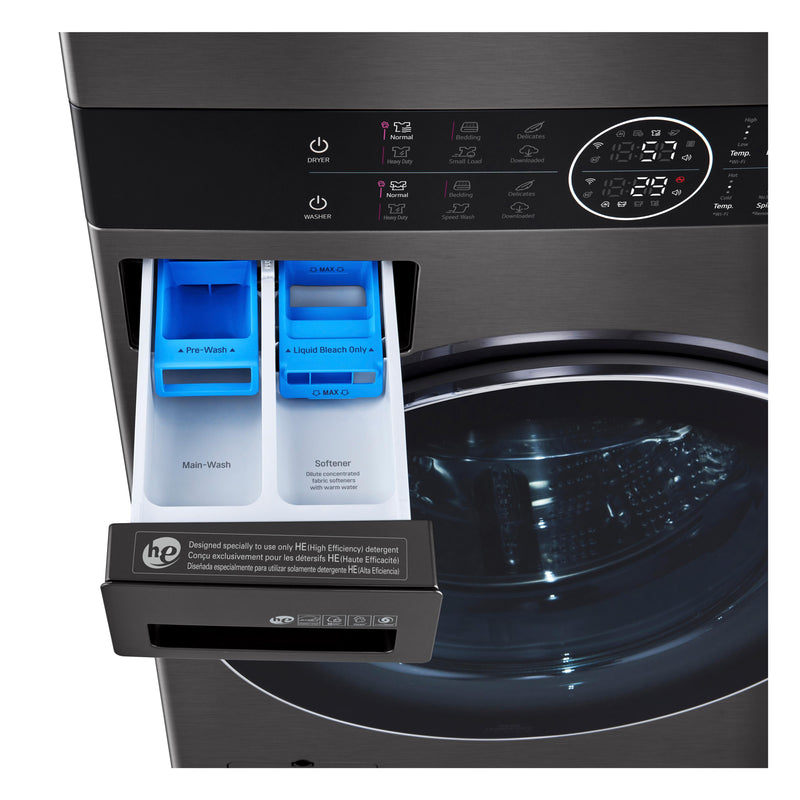 LG Stacked Washer/Dryer Electric Laundry Center with TurboWash™ 360 Technology WKEX200HBA IMAGE 5
