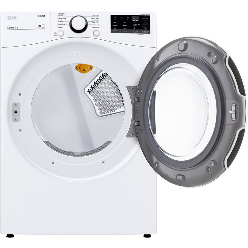 LG 7.4 cu.ft. Electric Dryer with ThinQ® Technology DLE3600W IMAGE 5