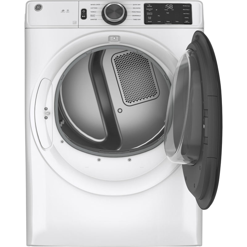 GE 7.8 cu. ft. Electric Dryer with Built-in WiFi GFD55ESMNWW IMAGE 3