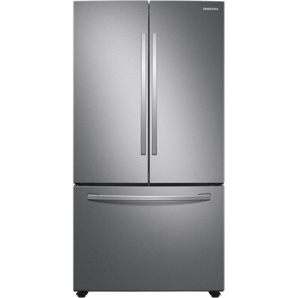 Samsung 36-inch, 28.2 cu.ft. Freestanding French 3-Door Refrigerator with AutoFill Water Pitcher RF28T5021SR/AA IMAGE 1