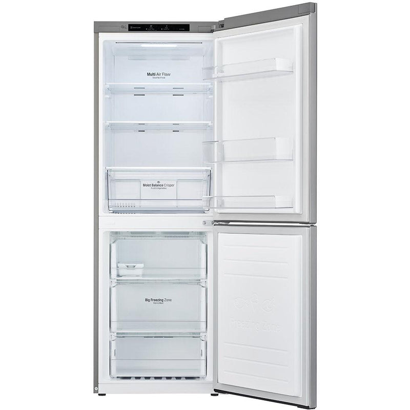 LG 24-inch, 10.8 cu.ft. Counter-Depth Bottom Freezer Refrigerator with Multi-Air Flow™ LRDNC1004V IMAGE 2