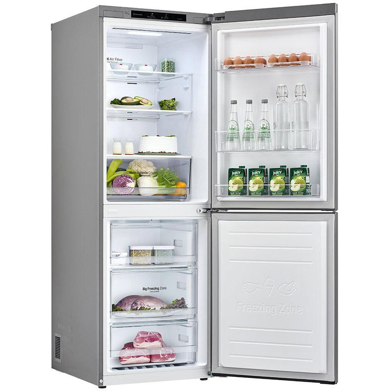 LG 24-inch, 10.8 cu.ft. Counter-Depth Bottom Freezer Refrigerator with Multi-Air Flow™ LRDNC1004V IMAGE 7