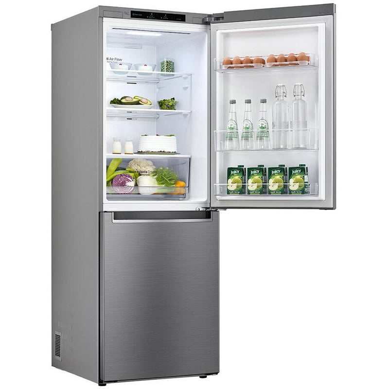 LG 24-inch, 10.8 cu.ft. Counter-Depth Bottom Freezer Refrigerator with Multi-Air Flow™ LRDNC1004V IMAGE 8