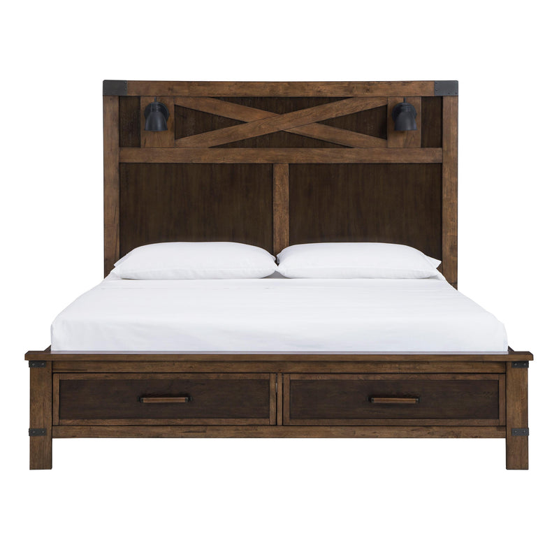 Benchcraft Wyattfield King Panel Bed with Storage ASY0134 IMAGE 2
