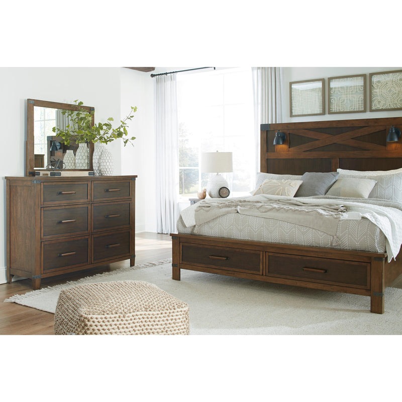 Benchcraft Wyattfield King Panel Bed with Storage ASY0134 IMAGE 8
