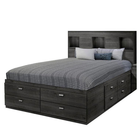 Ek Design Spacer Queen Panel Bed with Storage 169050/1 IMAGE 1