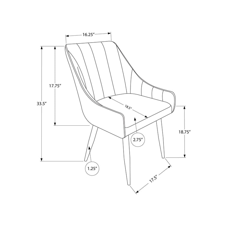 Monarch Arm Chair M1434 IMAGE 11