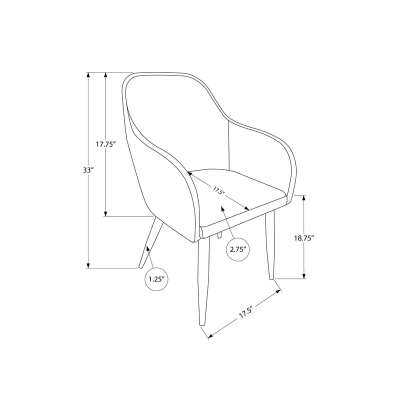 Monarch Arm Chair M1439 IMAGE 11