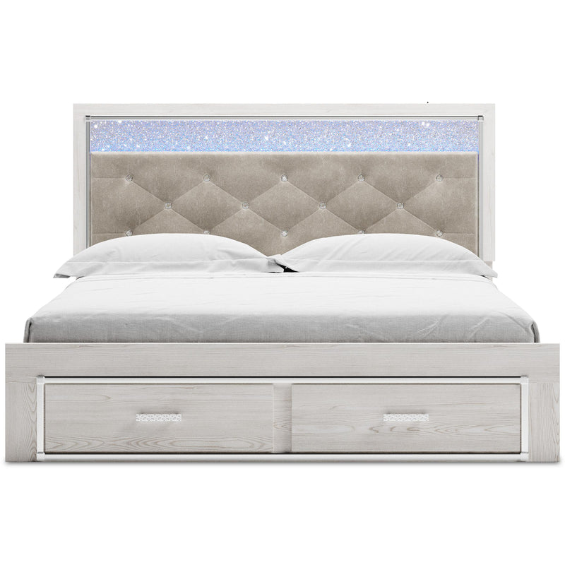 Signature Design by Ashley Altyra King Upholstered Panel Bed with Storage ASY0211 IMAGE 2