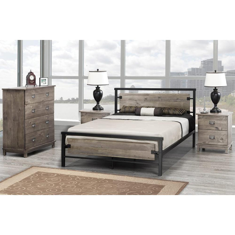Titus Furniture Queen Platform Bed 170771 IMAGE 2