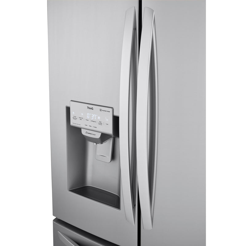 LG 36-inch, 22 cu. ft. French 4-Door Refrigerator with Ice and Water Dispenser LRMXC2206S IMAGE 7