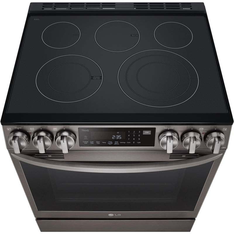 LG 30-inch Slide-In Electric Range with Air Fry LSEL6335D IMAGE 4