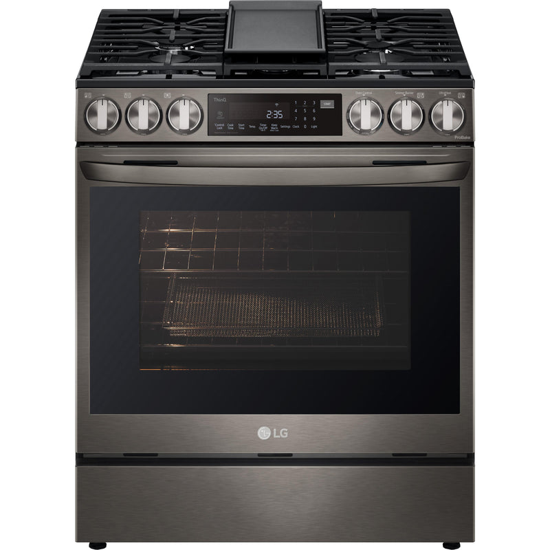 LG 30-inch Slide-In Gas Range with Air Fry LSGL6335D IMAGE 1