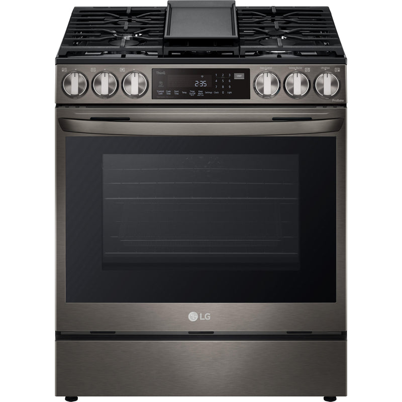 LG 30-inch Slide-In Gas Range with Air Fry LSGL6335D IMAGE 2