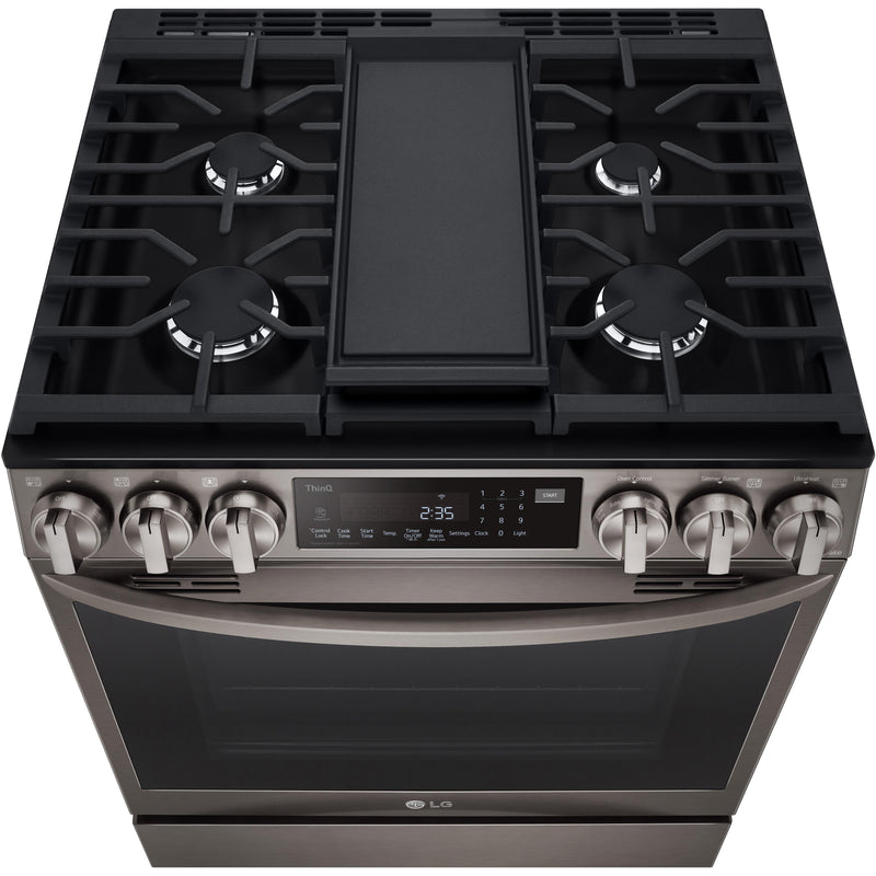 LG 30-inch Slide-In Gas Range with Air Fry LSGL6335D IMAGE 6